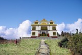 Planned front side of gompa building